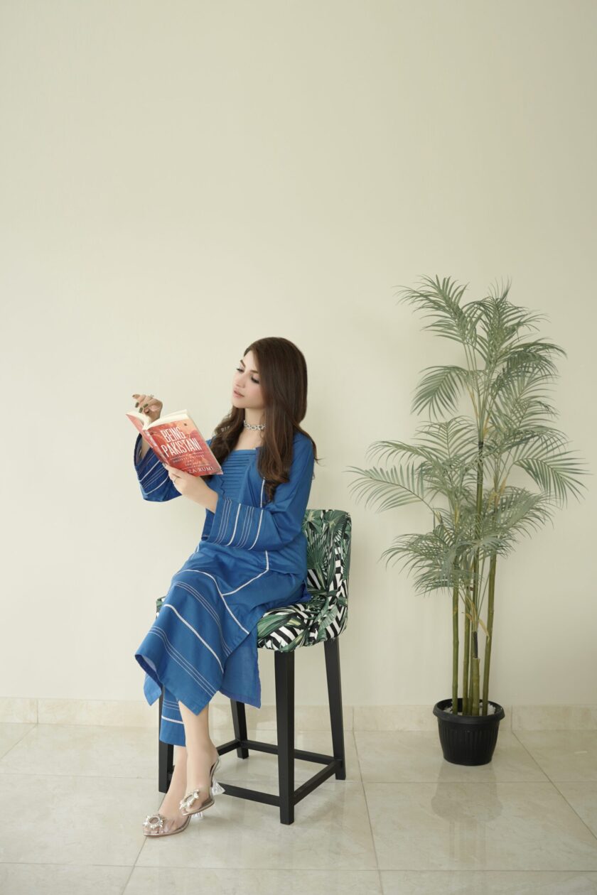 Blue - Daily Wear Pret - 2P - Image 3