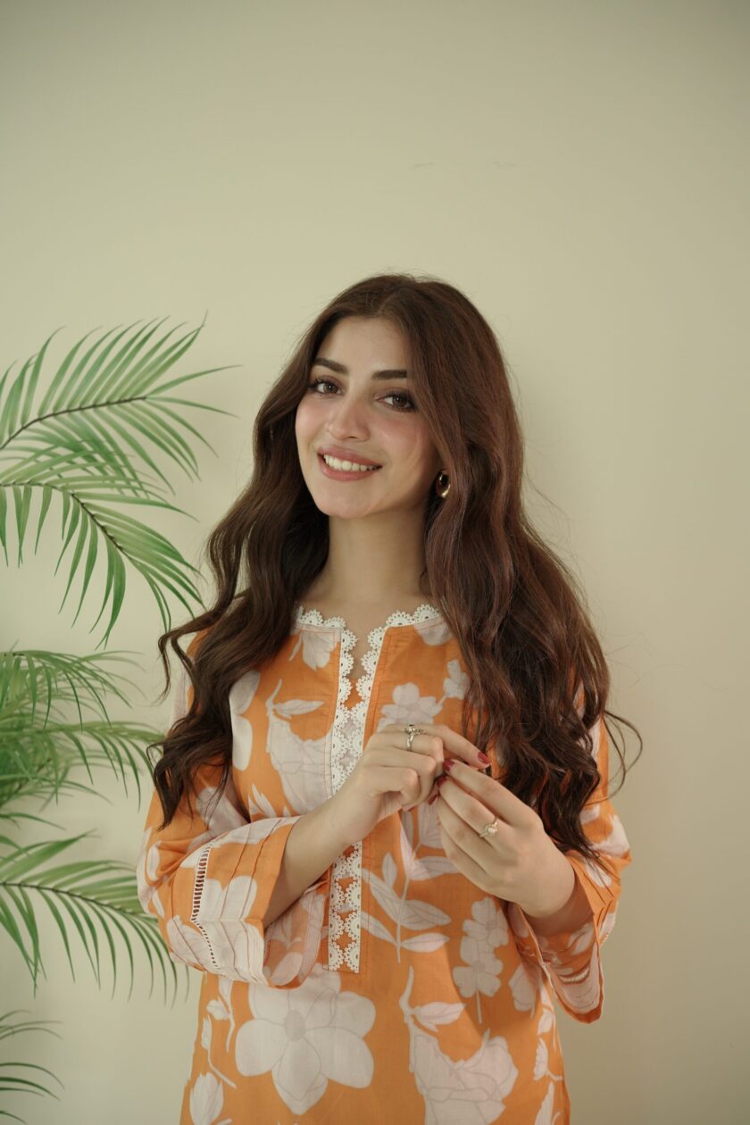 Persian Orange - Kurti - 1P - Image 2