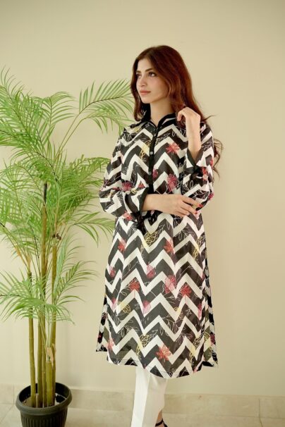 Zig Zag Black - Kurti - 1P
